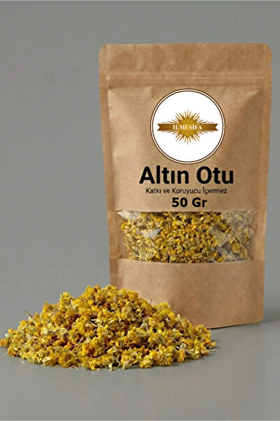 İLMİ ŞİFA Altın Otu (Ölmez Çiçek – Ölümsüz Çiçek) Kurutulmuş Doğal Altın Otu ...