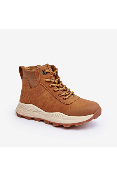 Big Star Shoes Încălțăminte de trekking izolați pentru copii Trappers Camel B...