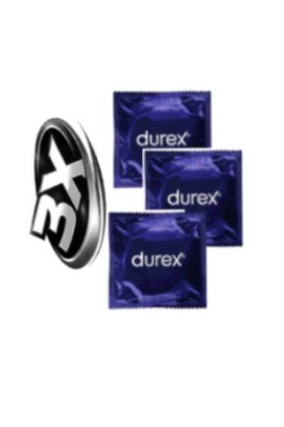Durex 3'lü Maraton Prezervatif Erkekler Bakım Krem 56 ml+Tayt (L)