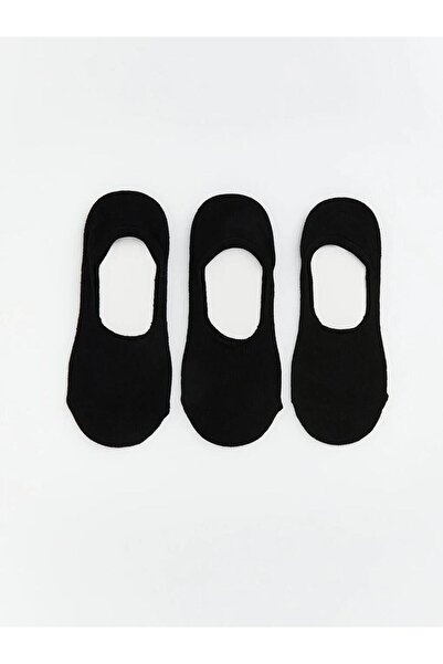 LC Waikiki Γυναικείες απλές κάλτσες Μπαλαρίνα σετ 3 τεμαχίων (W5)