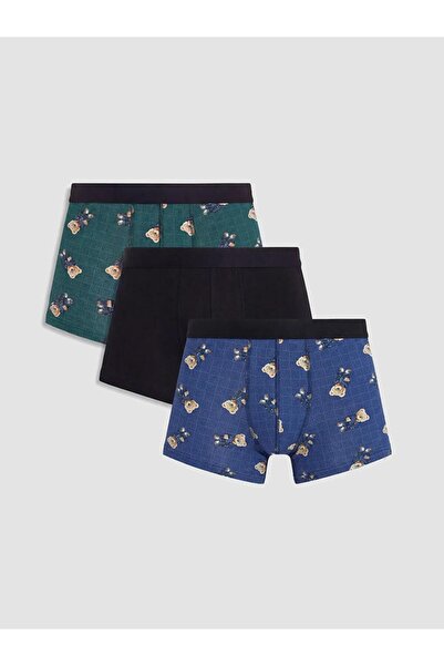 LC Waikiki Elastic Waist Men's Boxer 3-Pack (S6)