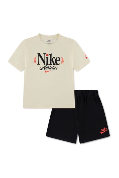 Nike Children's tracksuit NKN TENNIS JERSEY FT SHORT SET - 86N617023