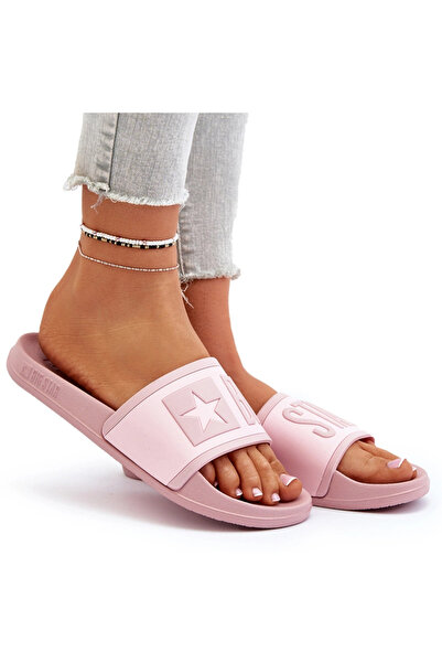 Big Star Shoes Papuci de damă Big Star NN274A647 Roz 40