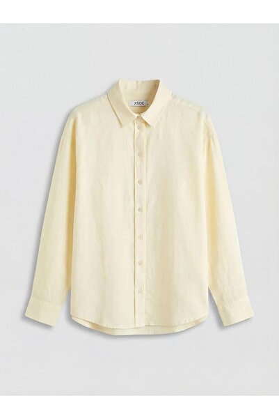 LC Waikiki oversized Λινό Γυναικείο πουκάμισο (S6)