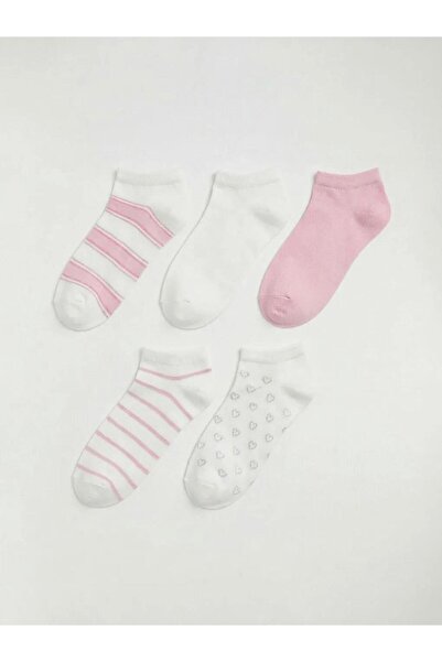 LC Waikiki Дамски чорапи с мотиви, 5-пакет (S6)