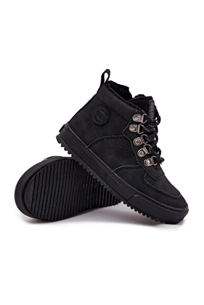 Big Star Shoes Trekking Boots Children's Insulated Big Star SS374075 Black 30