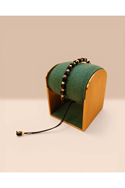 LYNORO Nero Men's/Women's Bracelet 18k Gold Plated Adjustable/String