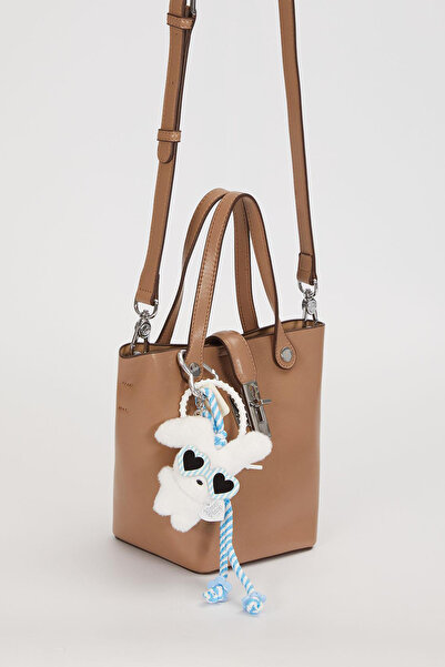 Lale Butik حزام ليڤيدور تشارم ديتيلد تشارم بريميوم حقيبة 930616 بني حليبي