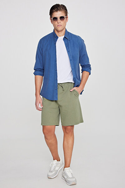 AC&Co / Altınyıldız Classics Men's Khaki Cotton Pack Comfortable Breathable 2...