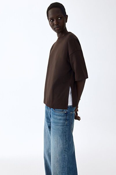 H&M İnterlok Tişört