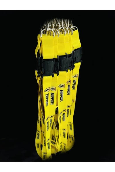 İŞCAN MOTOR Μπρελόκ με μακρύ λουράκι με στάμπα Ferrari, Μπρελόκ Ferrari