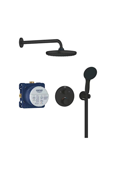 Grohe Sistem de dus incastrat Precision cu palarie rotunda Vitalio Start 250 ...