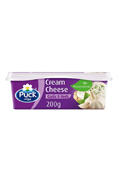 Puck CHEESE TUB GARLIC 200GM