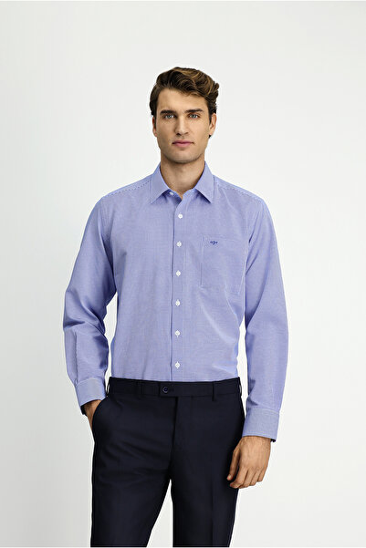 Kiğılı Long Sleeve Classic Patterned Pocketed Cotton Lu Kolay Ü Tulle Enebili...