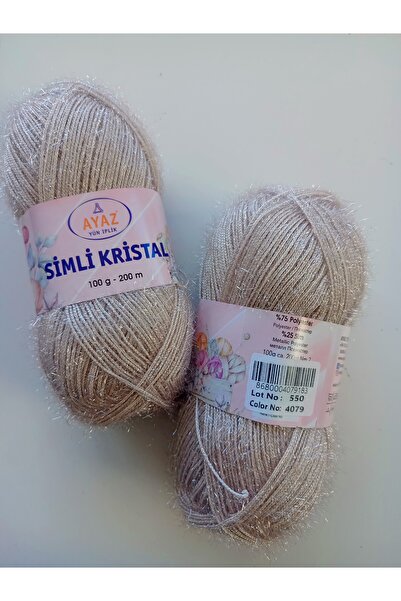 Ayaz SİMLİ KRİSTAL ÖRGÜ VE PATİK İPİ