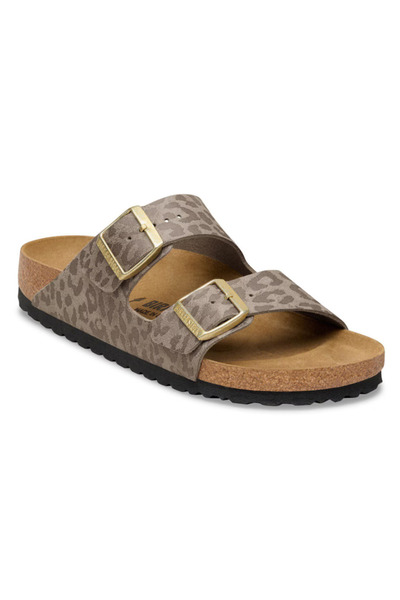 Birkenstock Arizona Syn Leopard Double Strap Women's Slippers 1031941 1031941