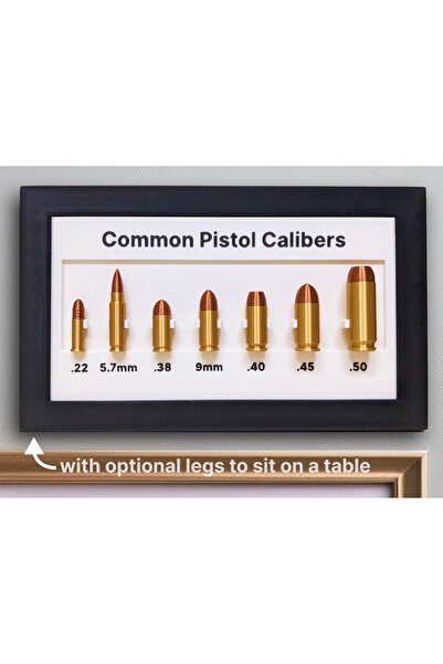 Titrek Toys Tabanca Mermileri Dekoratif Çerçeve - Pistol Bullets in Frame (Re...