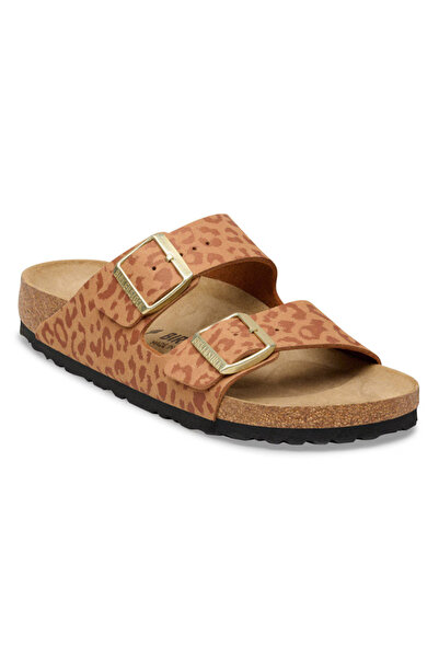 Birkenstock Arizona Syn Leopard Double Strap Women's Slippers 1031926 1031926