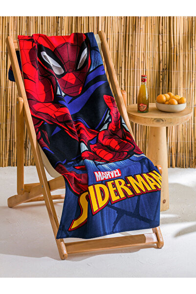 LC Waikiki Özmarka Noul sezon Spider-Man cu imprimeu Prosop de plajă pentru b...