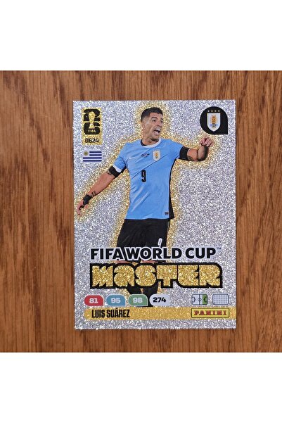 Panini بطاقة لعبة FWC 2049 لويس سواريز أوروجواي لكأس العالم