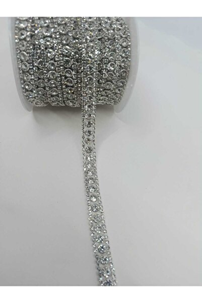 Palmira Decorative Rhinestone Crystal Tape 1 cm – 1m for Dresses and Tailoring