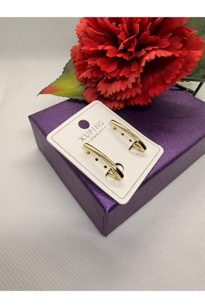 XUPING JEWELRY Jeweler's Series Simple New Model Ring Steel Earrings