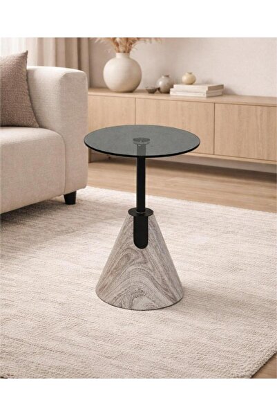 DEC10 A side table with a distinctive and luxurious design