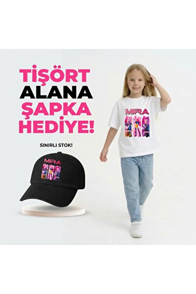 barsdepo DEMON HUNTERS MIRA cu imprimeu Set tricou și șapcă cadou |   Calitat...