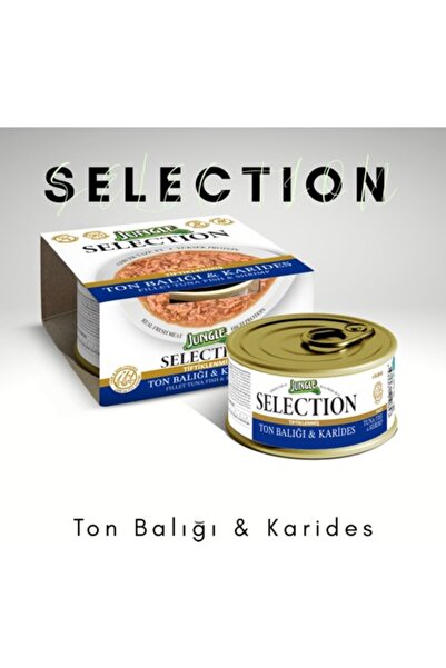 Jungle Selection 70 G Ton-Karides Kedi Yaş Mama