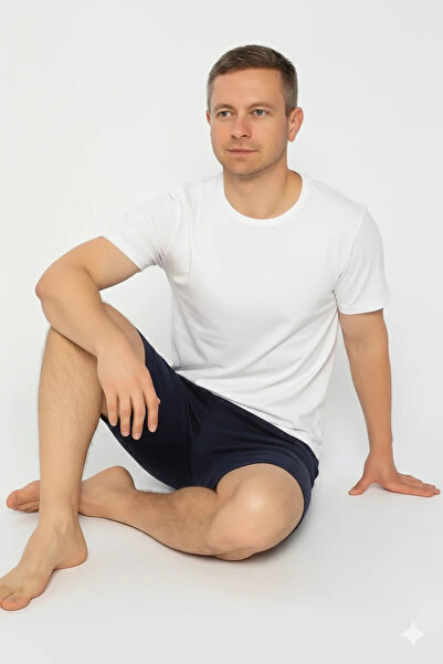 Arnetta Men's white-navy pajamas