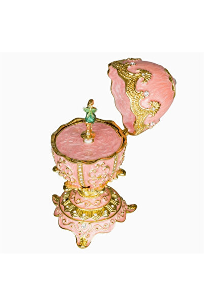 danila-souvenirs Fabergé Egg-style musical jewelry box