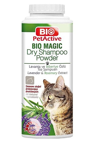 Bio PetActive Bio Pet Active Bio Magic Dry Shampoo Powder - Kedi Toz Şampuan ...