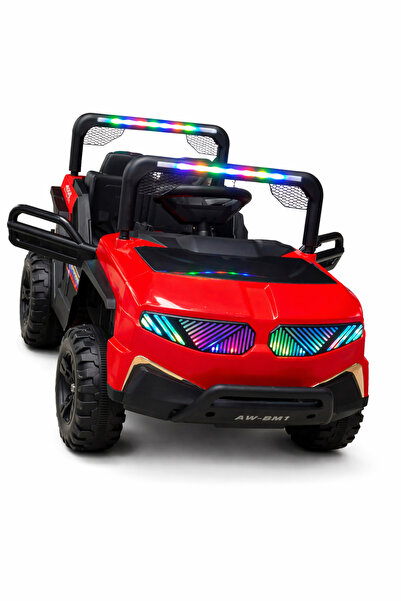 My modern game 12V electric children's car with remote control, lights and mu...