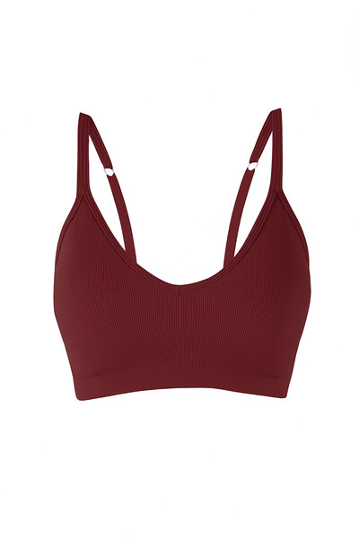NBB Women's Stitch-Free V-Neck Adjustable Strap Pack Sports Bra