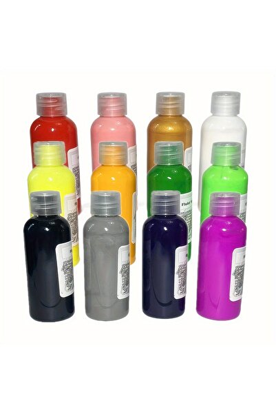 Yuka 3 RENK AKRİLİK BOYA Metalik 100 ML-ALTIN,GÜMÜŞ,BAKIR,Ahşap,Obje,Taş Boya...