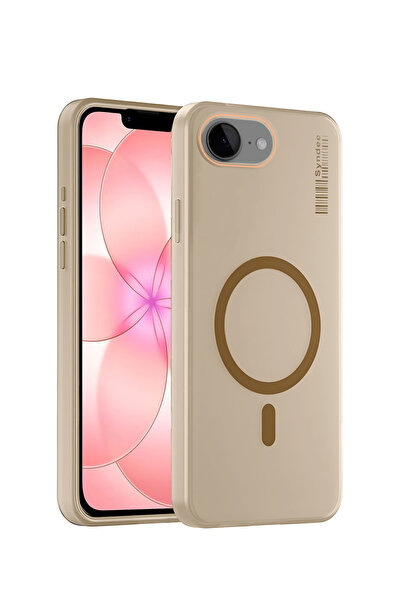 Syndee Apple iPhone 17e 5G 2026 Series Translucent Magsafe Raised Camera Lips...