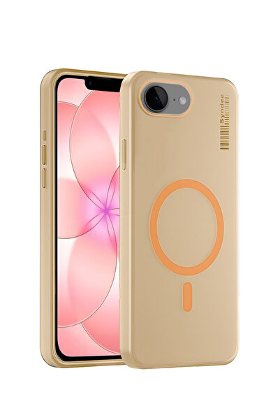 Syndee Apple iPhone 17e 5G 2026 Series Translucent Magsafe Raised Camera Lips...