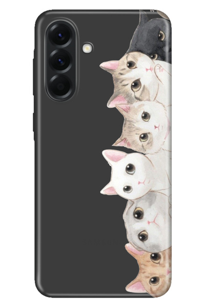 Cekuonline Galaxy A57 (Sm-A576B) Compatible Case Colorful Silicone Printed Tp...