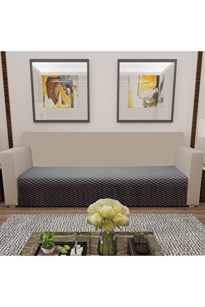 PEREN HOME غطاء كرسي مزخرف حديث ذو ملمس بارز غطاء أريكة 85x215 سم مانع للانزل...