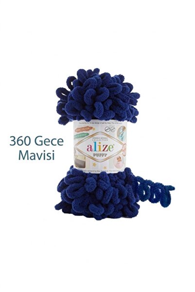 Alize Puffy Hand Knitting Yarn (with Large Loop)