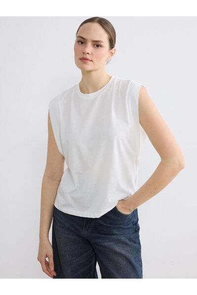 LC Waikiki طاقم الرقبة بلا أكمام بلوزة