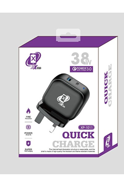 XP 38W QC 3.0 Fast Wall Charger XP-1011 – USB Port with Smart and Safe Charging