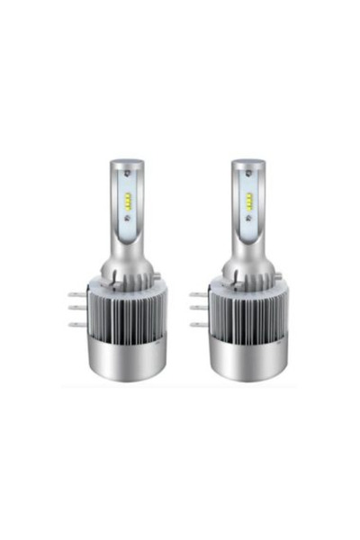 Xenon Bright Set de 2 LED-uri H15 ALL IN ONE pentru faruri auto 80W, 8000 lum...