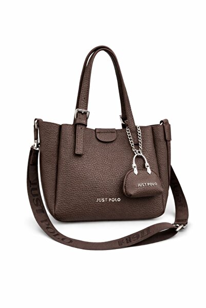 ÇANTAM GELSİN Just Polo Woman Soft Leather 3 Compartment Hand and Shoulder Ba...