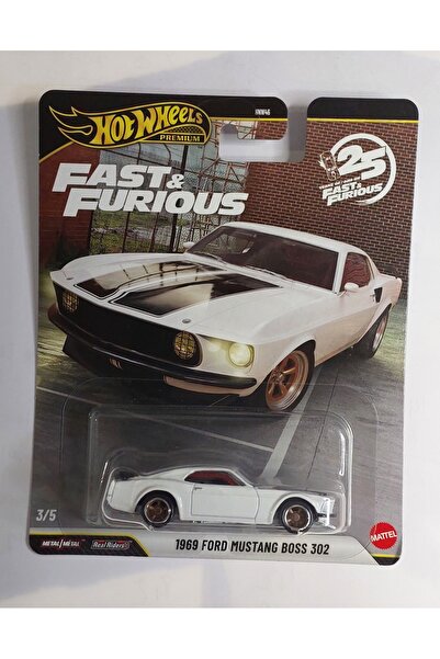HOT WHEELS Premium Fast & Furious 1969 Ford Mustang Boss 302 3/5