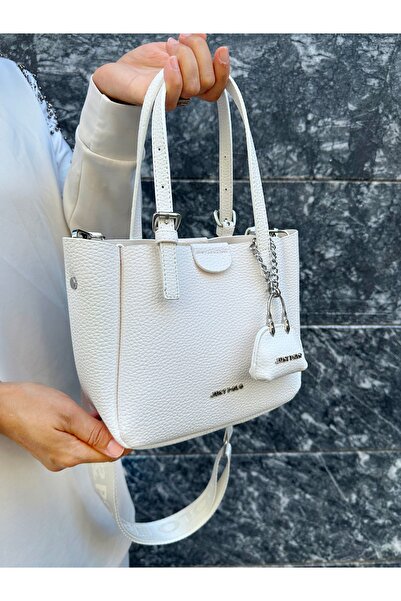 ÇANTAM GELSİN Just Polo Woman Soft Leather 3 Compartment Hand and Shoulder Ba...
