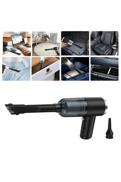 OEM Aspirator 3în1 Portabil, Aspirare/Suflare/Pompare, Fără Fir, Set Accesori...