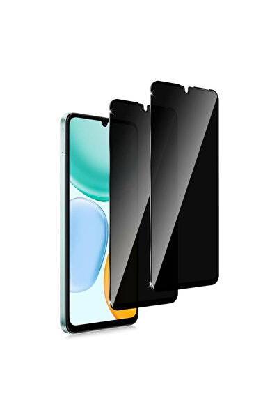 OEM Set of 2 Privacy Tempered Glass Screen Protectors for Honor X5c Plus with...