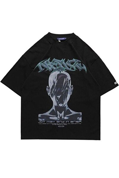 Gofeel Detalj „Smrtonosnog pogleda“ Unisex Oversize kroj T-shirt
