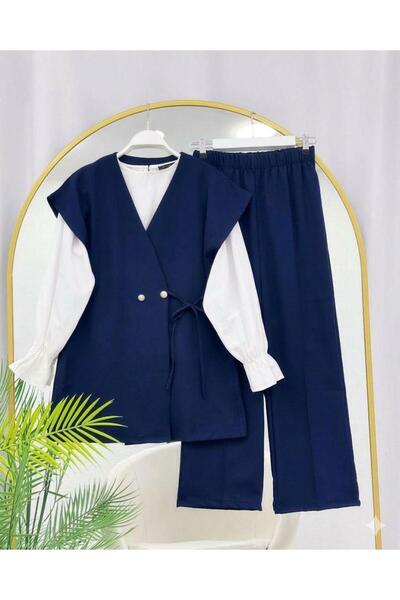 YILMAZBARMAZ Women's Stylish Three-Piece Set